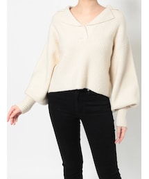 MURUA | バルキーニットポロ(ニット/セーター)