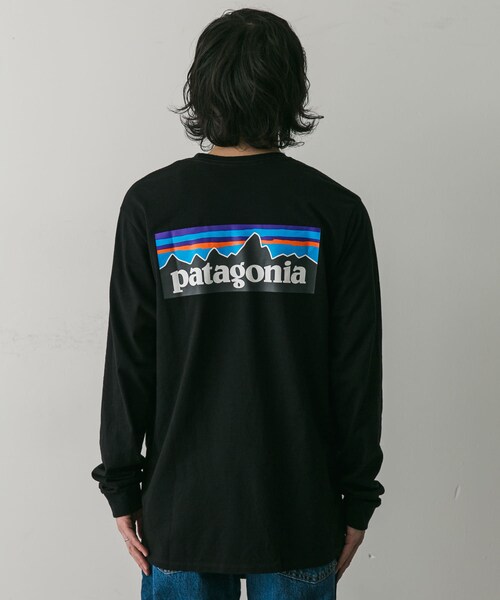 URBAN RESEARCH DOORS(アーバンリサーチドアーズ)の「patagonia Long-Sleeve P-6 Logo Re-T-shirts(Tシャツ/カットソー・メンズ・TPGN/WHI/BLK・S/M/L/XL)」の13枚目の写真