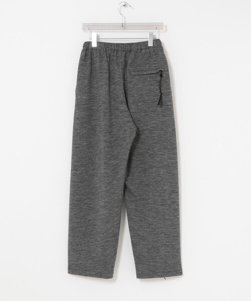 URBAN RESEARCH（アーバンリサーチ）の「Product Twelve　MELINO WOOL SWEAT PANTS（スウェットパンツ・レディース・CHARCOAL・1）」の5枚目の写真