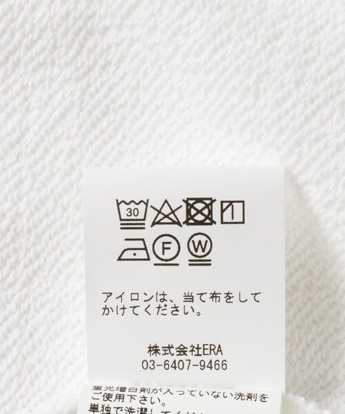 THE GOODLAND MARKET（ザグッドランドマーケット）の「77circa　cats eye print sweat（スウェット・レディース・white1/black1・L/XL）」の17枚目の写真