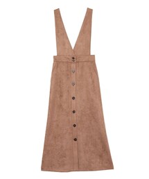 LAGUNAMOON | 2WAYフェイクスウェードジャンパースカート(スカート)