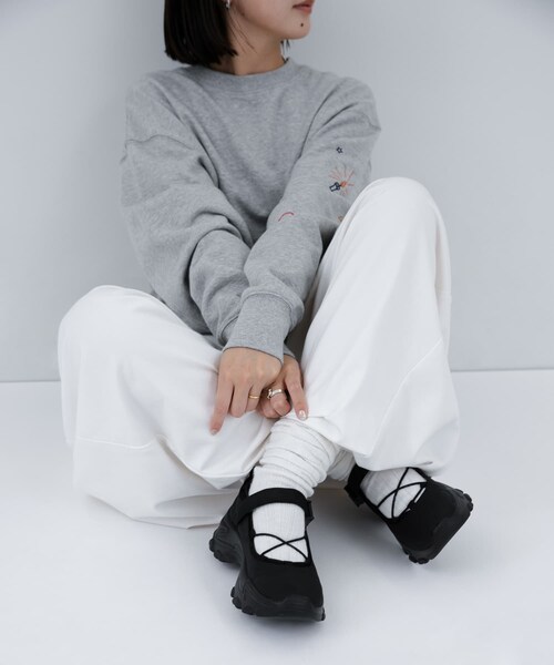 KBF（ケイビーエフ）の「バレエスニーカー（スニーカー・レディース・BLACK/BEIGE・36/37/38）」の8枚目の写真