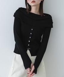 SENSE OF PLACE by URBAN RESEARCH | 『洗濯可/防花粉』SKINProofオフショルセーター(ニット/セーター)