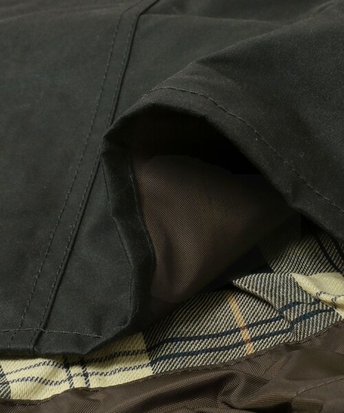 URBAN RESEARCH DOORS（アーバンリサーチドアーズ）の「Barbour　OS TRANSPORT WAX JACKET（テーラードジャケット・メンズ・BLACK/D.BROWN/SAGE・36/38/40）」の19枚目の写真