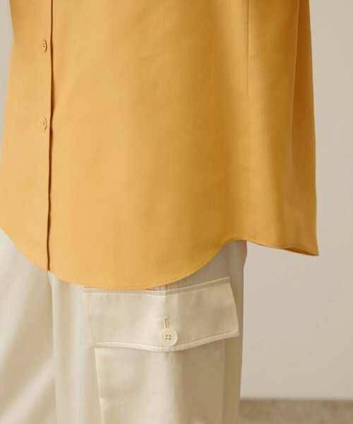 ROPE'（ロペ）の「ファンクションオーバーシャツ（シャツ/ブラウス・レディース・ホワイト/オレンジ・F）」の19枚目の写真