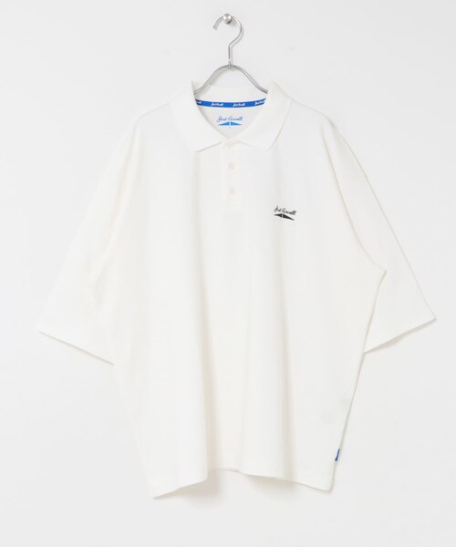 SENSE OF PLACE by URBAN RESEARCH（センスオブプレイスバイアーバンリサーチ）の「『別注』Converse×SENSE OF PLACE　JACK PURCELLポロシャツ（ポロシャツ・メンズ・WHITE/BLACK/BLUE・M/L）」の12枚目の写真