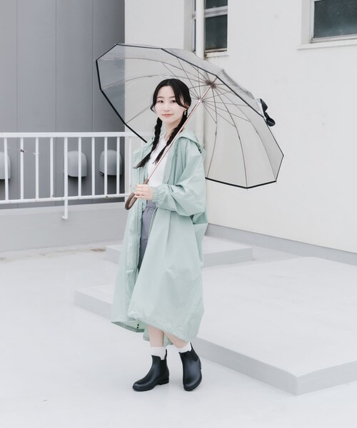 SMELLY（スメリー）の「Wpc.　ユニセックス 12Kプラスチックアンブレラ（長傘・レディース・BRN/NVY/GRY・FREE/one）」の10枚目の写真