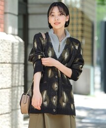 nissen | 大きいサイズシャギーニットカーディガン(カーディガン/ボレロ)