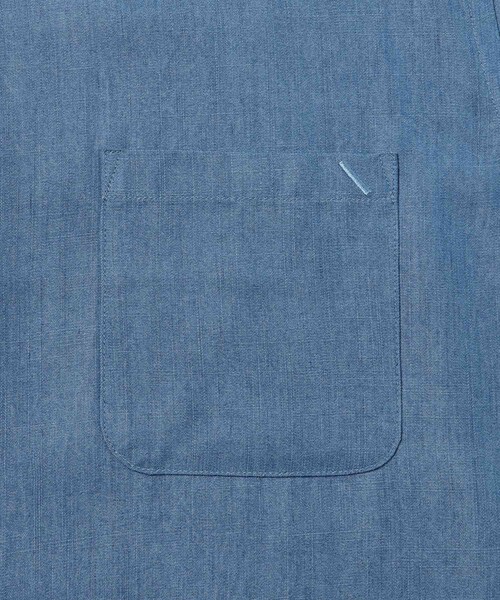 Saturdays NYC(サタデーズ ニューヨークシティ )の「Luca Chambray SS Shirt(シャツ/ブラウス・レディース・ブルー・L/M/S/XL)」の12枚目の写真