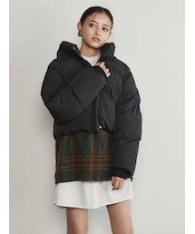 MURUA | フードショートブルゾン(ダウンジャケット/コート)