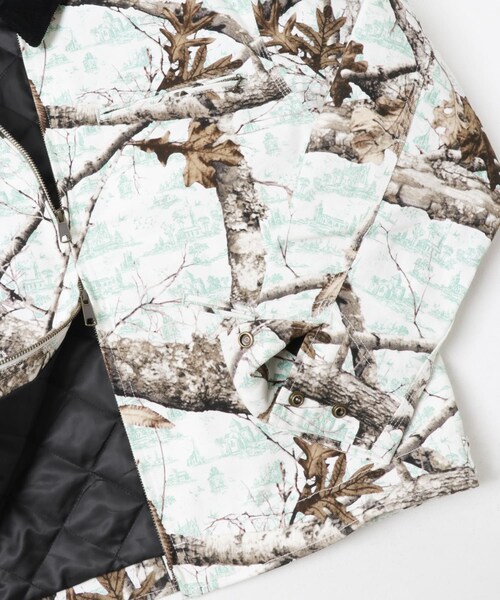 URBAN RESEARCH（アーバンリサーチ）の「HELLA GREEN　Cheese Camo Jacket（ブルゾン・メンズ・WHITE/BLACK・L/XL）」の9枚目の写真