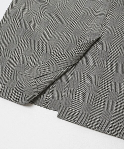 URBAN RESEARCH（アーバンリサーチ）の「new basic　HIGH TWIST WOOL W JACKET（テーラードジャケット・メンズ・BLACK/CHECK・M/L/XL）」の13枚目の写真