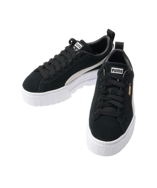 EVRIS（エヴリス）の「【PUMA】メイズ ウィメンズ（スニーカー・レディース・ブラック・M/L）」の2枚目の写真