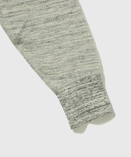 ADAM ET ROPE'（アダムエロペ）の「【リバーシブル/パイル】スウェット フルジップ パーカー / ロングシーズン着用可能（パーカー・メンズ・グレー系/キナリ系・L/M）」の18枚目の写真