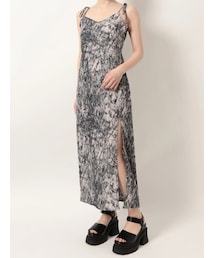 EMODA | スリットキャミソールワンピース(ワンピース)