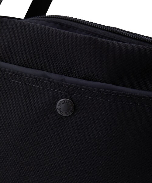 ADAM ET ROPE'(アダムエロペ)の「【THE NORTH FACE PURPLE LABEL】CORDURA Nylon Tote Bag(トートバッグ・メンズ・ブラック/グレー・F)」の9枚目の写真