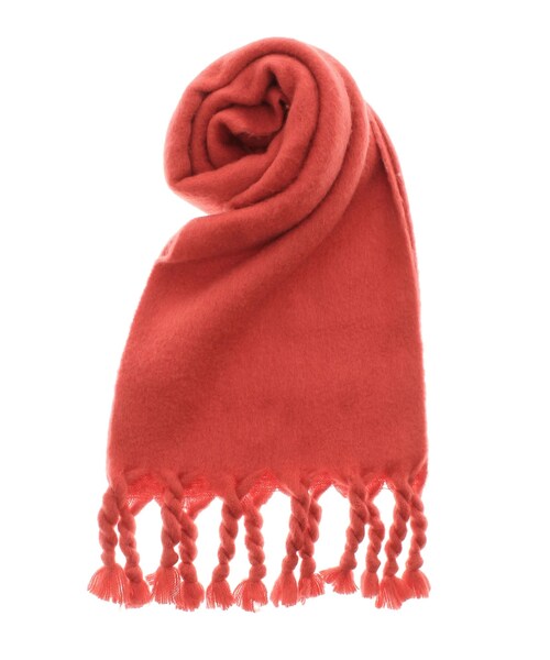 Ungrid（アングリッド）の「起毛大判ニットマフラー（マフラー・レディース・レッド/イエロー/ブルー/ミックス/アイボリー・F）」の2枚目の写真