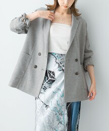 URBAN RESEARCH ROSSO WOMEN | ツイードテーラードダブルジャケット(その他アウター)