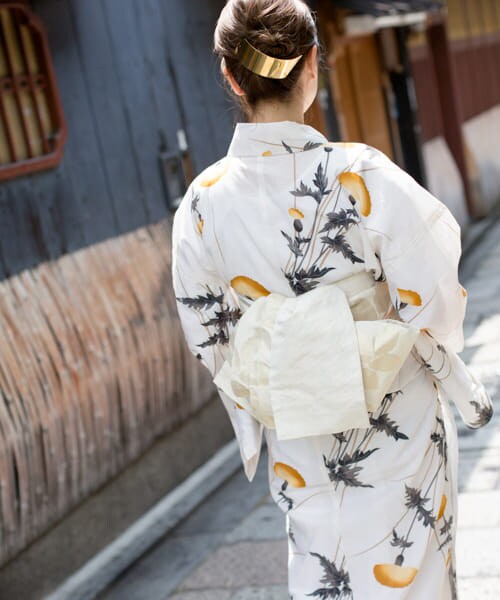 URBAN RESEARCH ROSSO（アーバンリサーチロッソ）の「浴衣 あざみ（着物・メンズ・黄・FREE）」の5枚目の写真