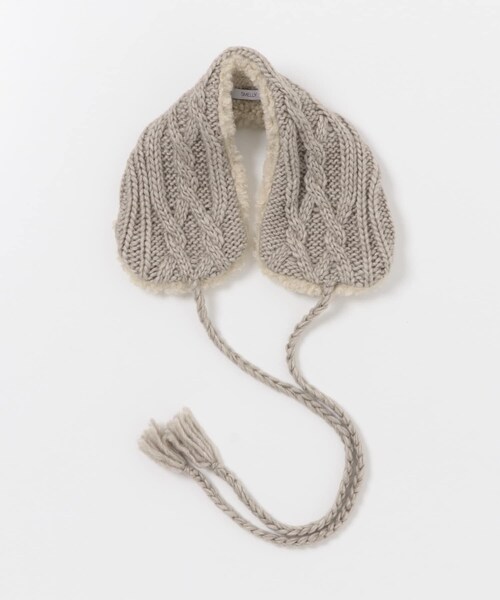 SMELLY（スメリー）の「ケーブルコンビイヤーマフ（イヤーマフ・レディース・IVO/BEG・-）」の20枚目の写真