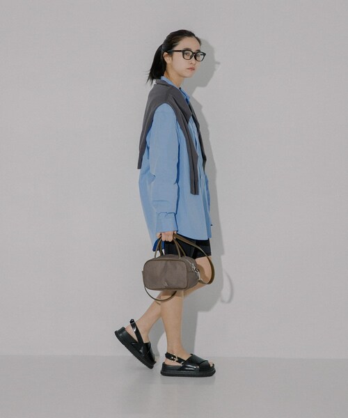 RODE SKO（ロデスコ）の「hun RODESKO　Marbling boston（ボストンバッグ・レディース・SALLOW/CCL BROWN・one）」の17枚目の写真