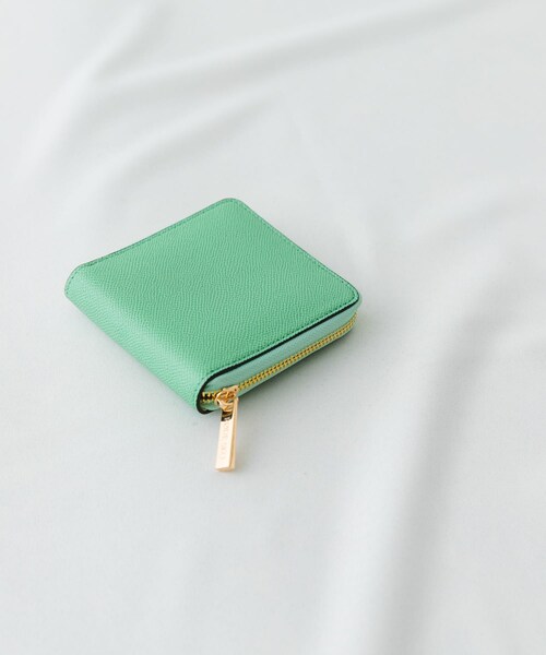 RODE SKO（ロデスコ）の「二つ折りミニ財布（財布・レディース・GUNMETAL2/L.GRAY/GREEN/BLACK/ORANGE/GOLD/GUNMETAL/MINT/YELLOW/L.GRAY2/L.PINK/MINT2/YELLOW2/SAXBLUE/GOLD2・one/One）」の6枚目の写真