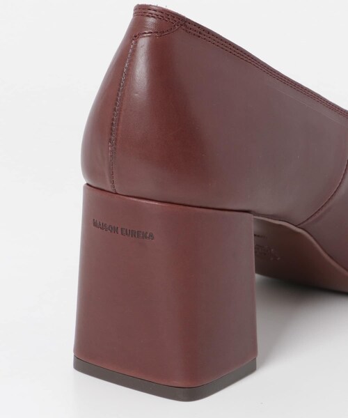 URBAN RESEARCH（アーバンリサーチ）の「MAISON EUREKA　SQUARETOERETROPUMP VER2（パンプス・レディース・DARKAMBER/NATURAL・36/37/38）」の15枚目の写真