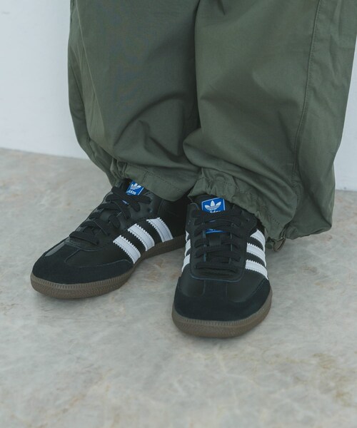 URBAN RESEARCH DOORS（アーバンリサーチドアーズ）の「adidas　SAMBA OG CF EL C(KIDS)（シューズ小物/雑貨・キッズ・コアブラック・17/18/19/20/21）」の6枚目の写真