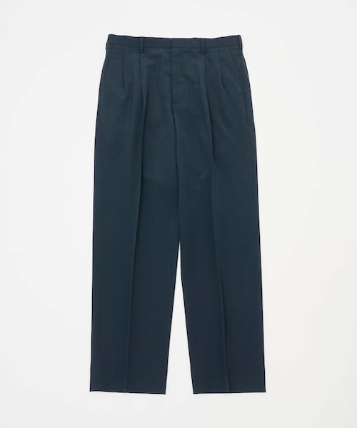 ADAM ET ROPE'(アダムエロペ)の「TWO PLEATS TROUSERS(スラックス・メンズ・ブラック/ネイビー・L/M/XL)」の4枚目の写真