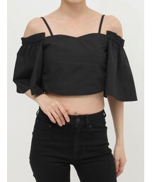 MURUA | オフショルクロップドブラウス(シャツ/ブラウス)
