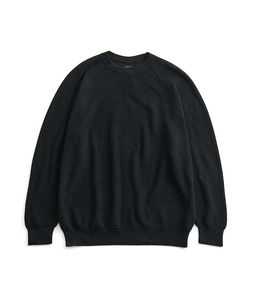 トップス BATONER THE SEA COTTON CREW NECK 2 BATONER/バトナー】 THE SEAISLAND COTTON SIGNATURE CREW NECK