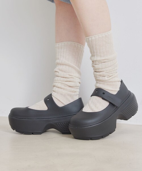 VIS（ビス）の「【crocs】 STOMP MARY JANE【WEB限定】（サンダル・レディース・ブラック・L/M/S）」の12枚目の写真