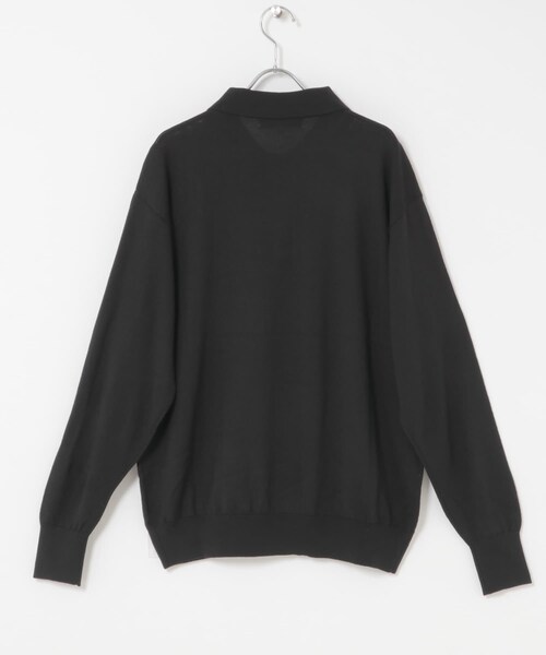 URBAN RESEARCH ROSSO（アーバンリサーチロッソ）の「イタリア糸メリノウールニットポロシャツ（ニット/セーター・メンズ・GREIGE/GRAY/DARK BROWN/NAVY/BLACK・M/L）」の15枚目の写真