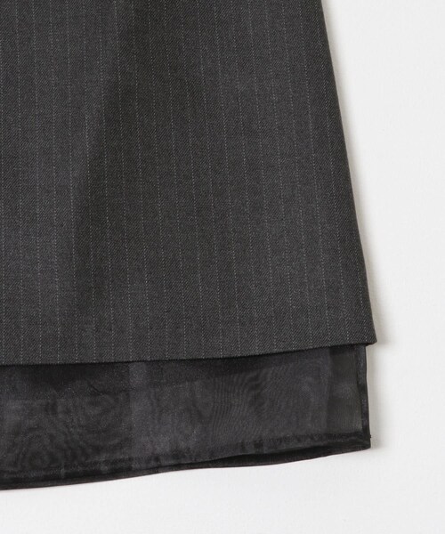 URBAN RESEARCH ROSSO（アーバンリサーチロッソ）の「F by ROSSO　ツイードライクフレアスカート（スカート・レディース・C/GRAY ST/BROWN・36/38）」の10枚目の写真