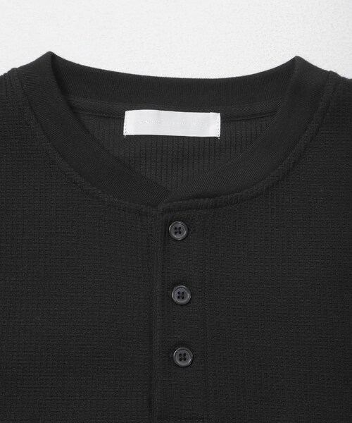 SENSE OF PLACE by URBAN RESEARCH（センスオブプレイスバイアーバンリサーチ）の「ヘンリーネックカノコプルオーバー（Tシャツ/カットソー・メンズ・IVORY/BLACK/GRAY・M/L）」の20枚目の写真