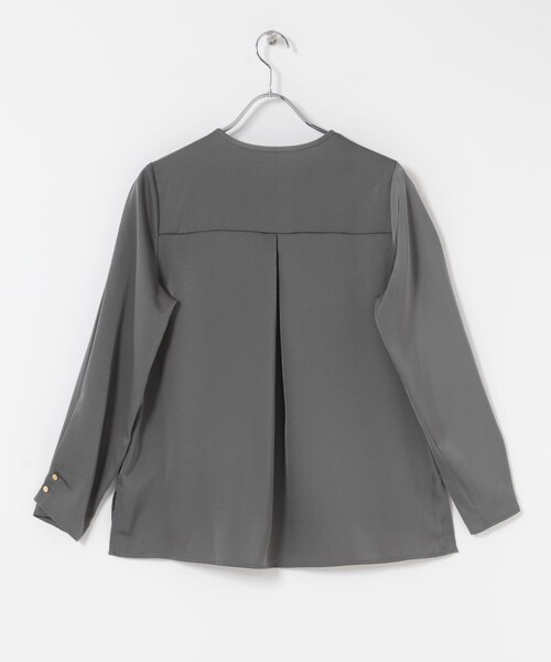 URBAN RESEARCH ROSSO（アーバンリサーチロッソ）の「ピーチサテンデザインスリーブブラウス（シャツ/ブラウス・レディース・OFF WHITE/CHARCOAL・Free）」の21枚目の写真