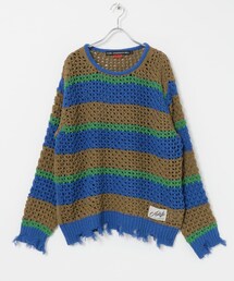 URBAN RESEARCH | Andersson Bell　DAMAGED STRIPE  SWEATER(ニット/セーター)