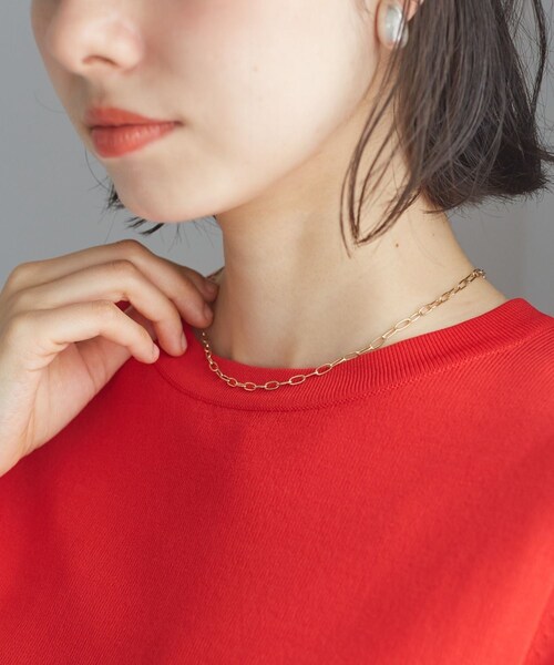 ROPE' PICNIC(ロペピクニック)の「マグネットハートボールドチェーンネックレス/2WAY(ネックレス・レディース・ゴールド/シルバー・F)」の4枚目の写真