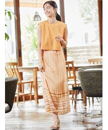 LAGUNAMOON | ウェーブレインボーニットワンピース(ワンピース)