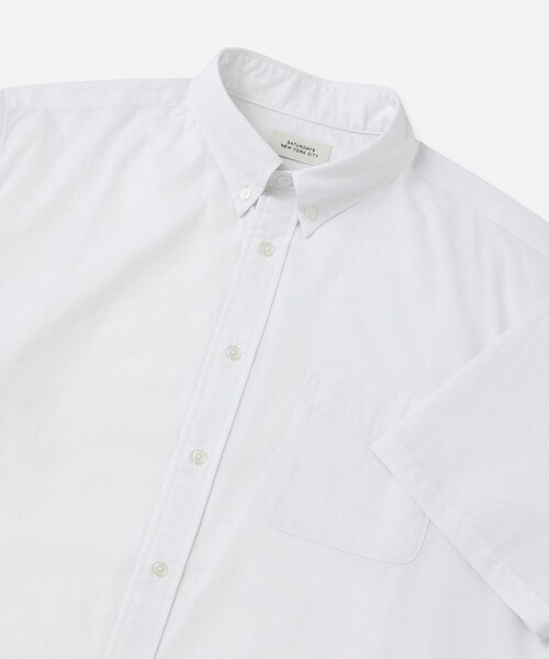 Saturdays NYC(サタデーズ ニューヨークシティ )の「Oxford B.D Shirt(シャツ/ブラウス・レディース・ホワイト/ネイビー・L/M/S/XL)」の19枚目の写真