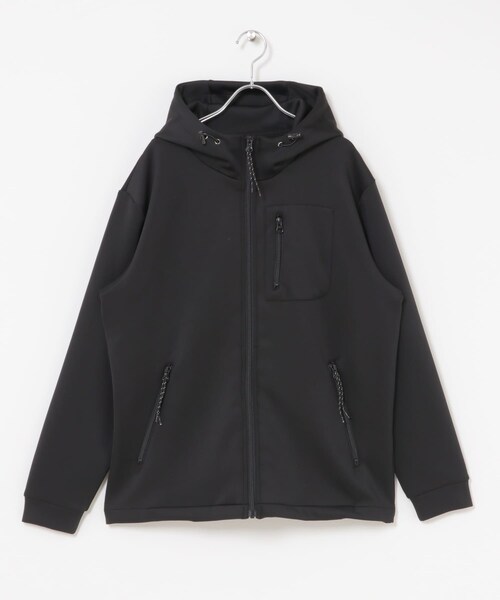 ITEMS URBANRESEARCH(アイテムズ アーバンリサーチ)の「調温機能ストレッチダンボールパーカー(楽着シリーズ)(パーカー・メンズ・BLK/GRY/NVY・M/L)」の11枚目の写真