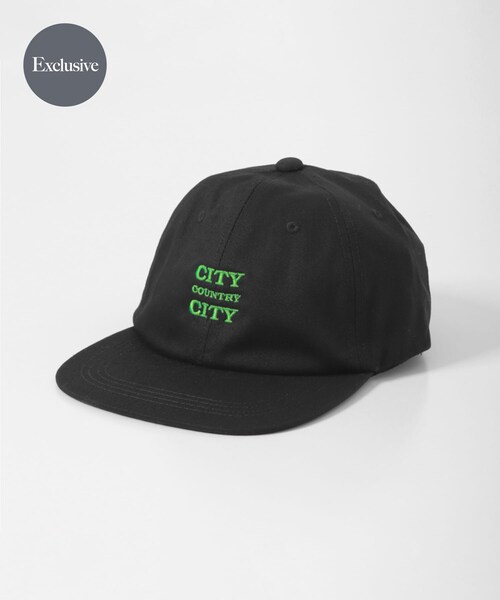 URBAN RESEARCH(アーバンリサーチ)の「『別注』CITY COUNTRY CITY×URBS COTTON CAP FOR YGM(キャップ・メンズ・BLK/YEL/BLK/GRN/BLK/PNK/BLK/ORN・One)」の2枚目の写真