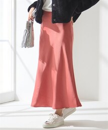 nissen | サテンマーメイドスカート【OtonaSMILE】(スカート)