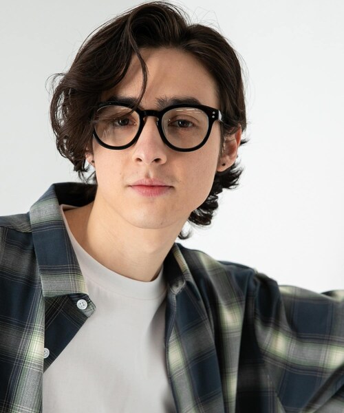 SENSE OF PLACE by URBAN RESEARCH(センスオブプレイスバイアーバンリサーチ)の「『ユニセックス』ボストンサングラス(メガネ・メンズ・BLACK/GRAY/YELLOW/CLEAR・one)」の4枚目の写真