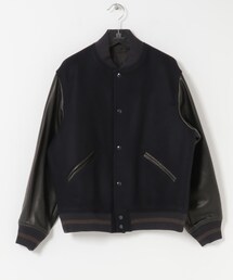 URBAN RESEARCH | blurhmsROOTSTOCK　Wool Melton Award Jacket(スタジャン)
