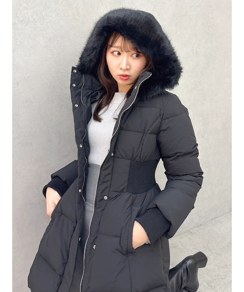 dazzlin（ダズリン）の「ウエストマークレディダウンコート（ダウン