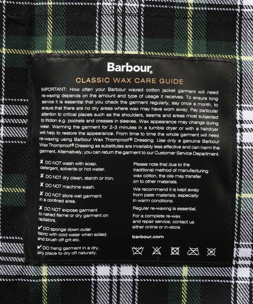 ADAM ET ROPE'（アダムエロペ）の「【Barbour/バブアー】OS SOLWAY WAX JACKET（その他アウター・メンズ・ブラック/カーキ・36/38/40）」の22枚目の写真