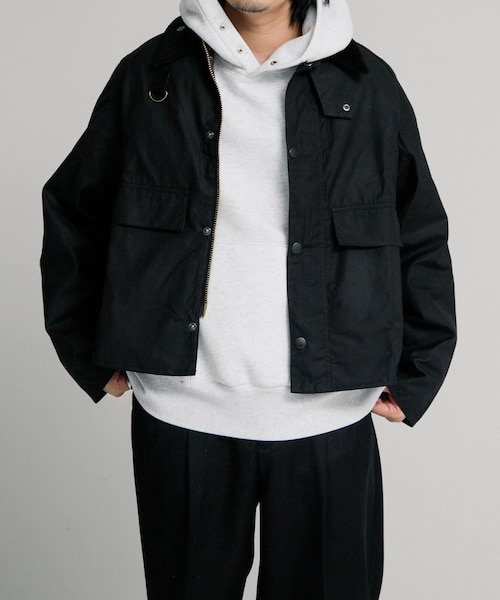URBAN RESEARCH（アーバンリサーチ）の「Barbour　spey jacket（テーラードジャケット・メンズ・Black/Sage/Olive・M/L/XL）」の6枚目の写真
