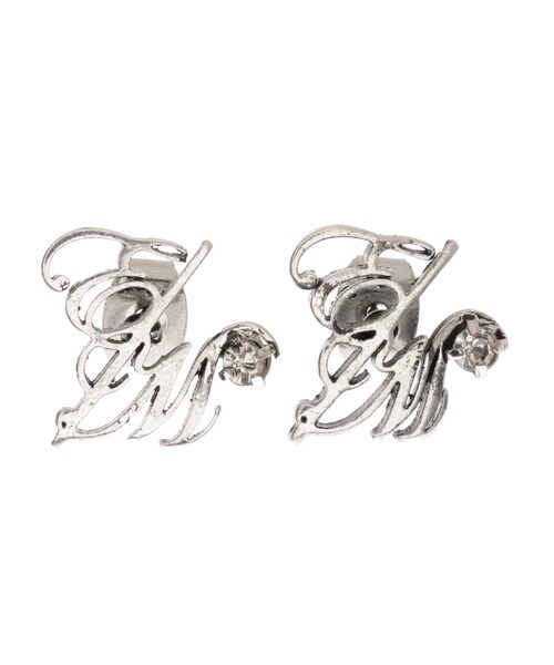 EATME（イートミー）の「E/Mストーンピアス（ピアス（両耳用）・レディース・シルバー/ゴールド・F）」の2枚目の写真