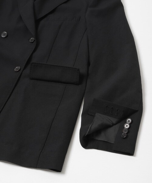 URBAN RESEARCH（アーバンリサーチ）の「new basic　HIGH TWIST WOOL JACKET（テーラードジャケット・レディース・BLACK・36/38）」の6枚目の写真